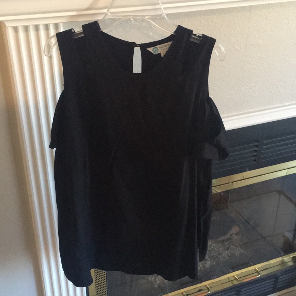 Cold shoulder blouse